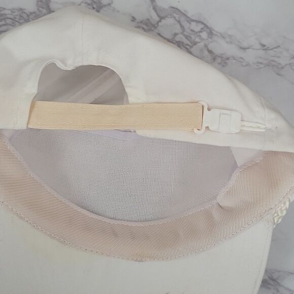 WINNER Renaissance International Vintage Geneva Hat White Blue Streetwear - Picture 12 of 12